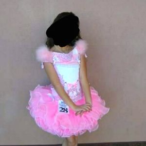 CORSET TOP GIRLS CUPCAKE PAGEANT DRESS.!!
